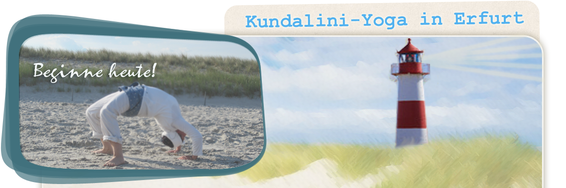 Yoga Erfurt &ndash; Kundalini-Yoga in Erfurt, D&uuml;ne mit Leuchtturm